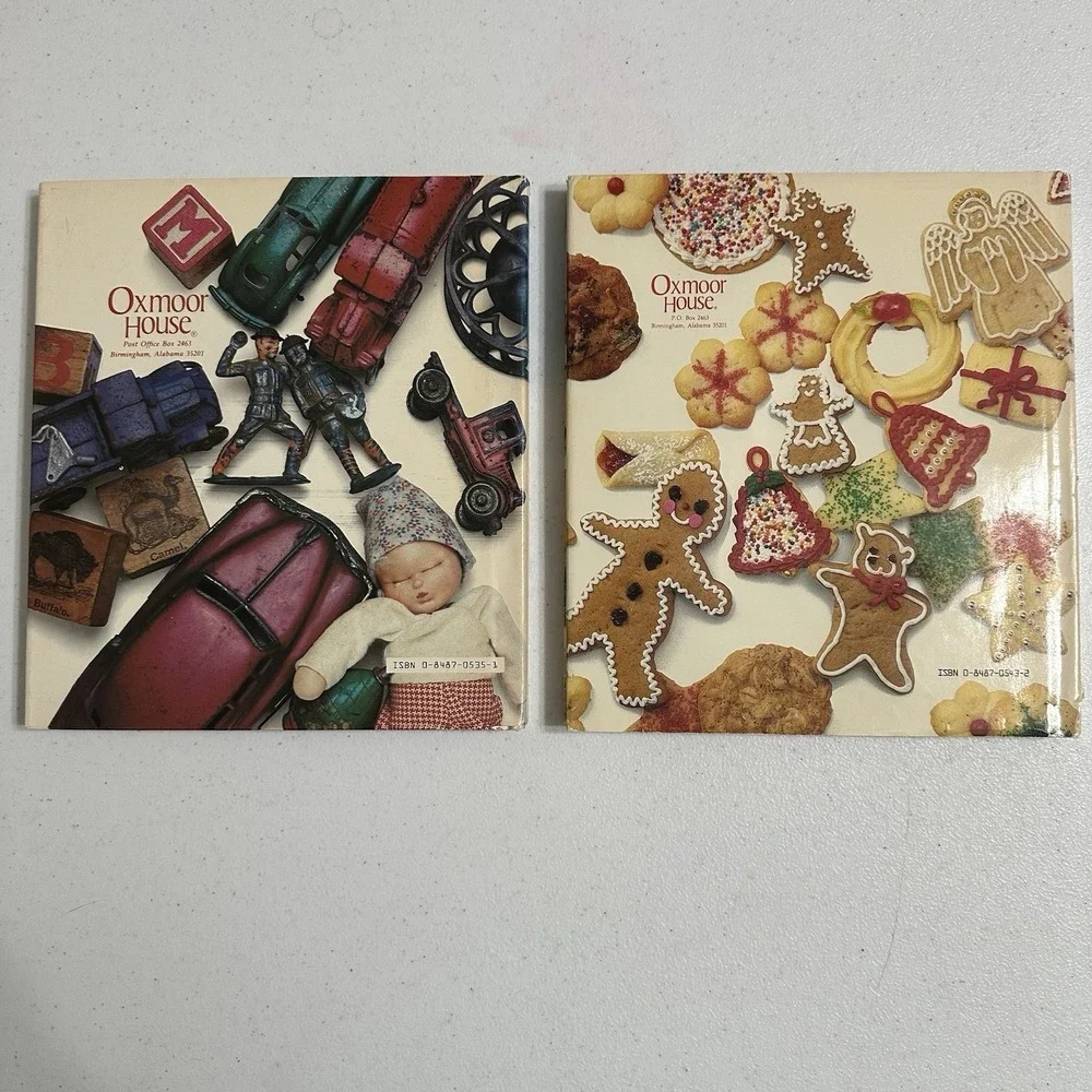 Christmas with Southern Living Vintage 1982 & 1983 Books Cookbook, Gifts & Craft